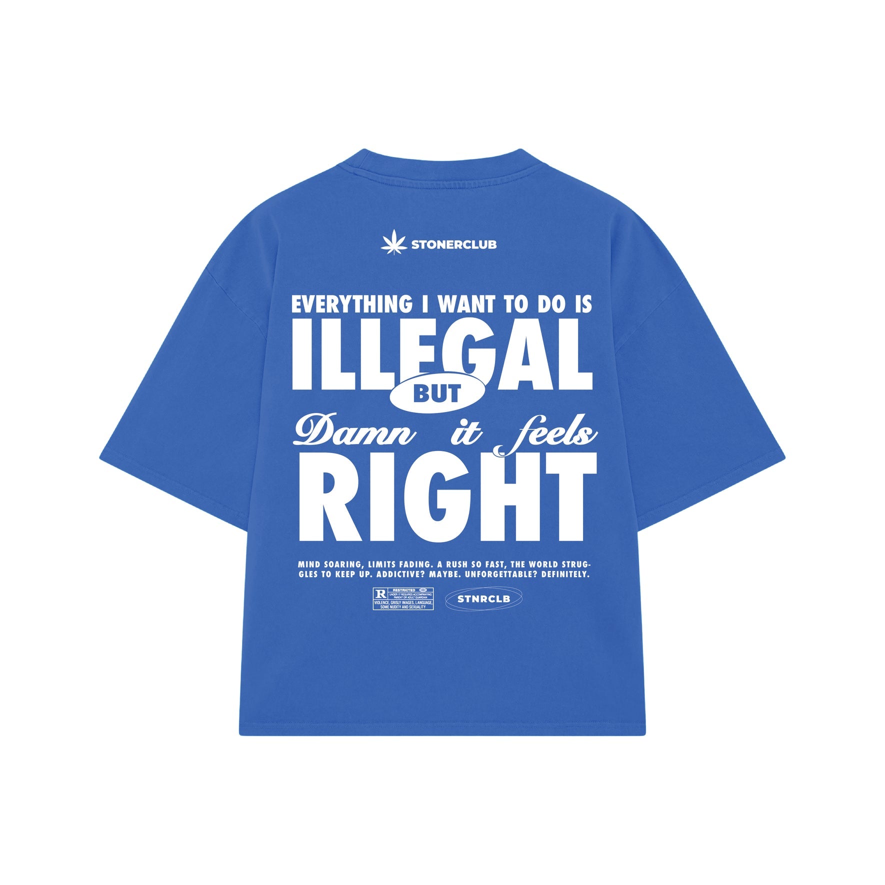 Blue Illegal t-shirt